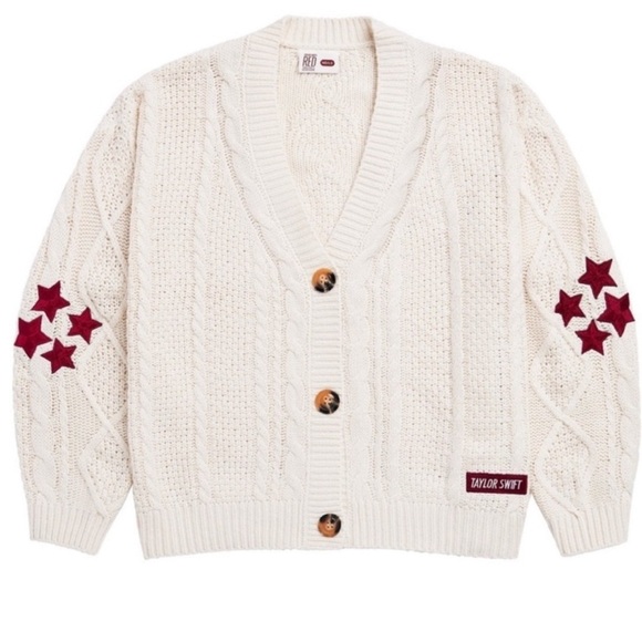 Taylor Swift Sweaters - Official Taylor Swift Red TV Album Cardigan 2025